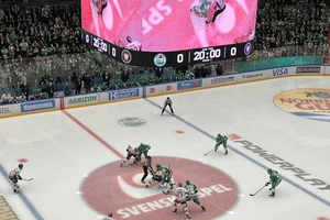 Rögle BK und die Växjö Lakers stehen sich im Halbfinale der SHL gegenüber.